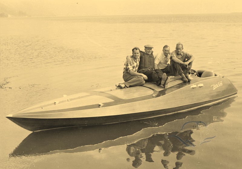 Rekord Boot Vera Cruz am 23.9.1957 in Sarnico Markus Glas