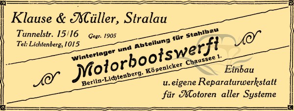Klause & Müller Motorbootswerft