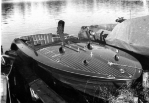 erste eigene Boot von Günter Maier und Franz Szott