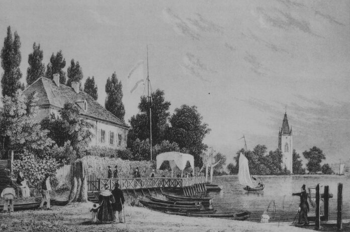 1833 Stralau Dorfkirche - Herkunft unklar