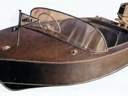 Libella - Typ Sport - Standard - Mahagoni oder GFK Outbord - 1960