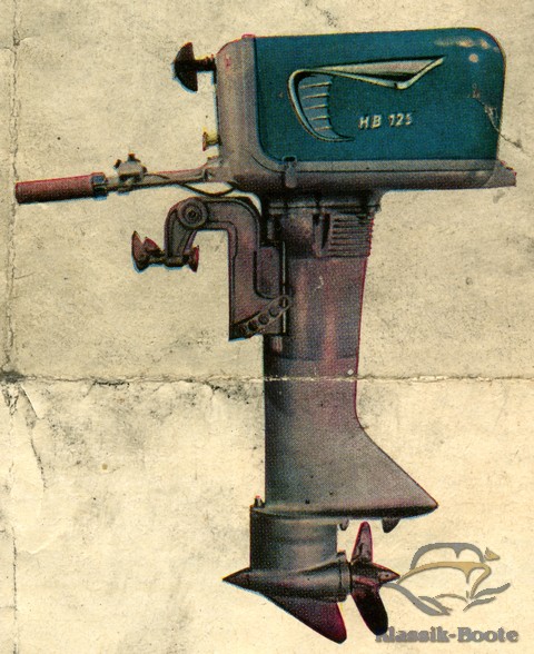 Heckmotor HB 125 4.5 PS - VEB Motoren- und Maschinenbau Berlin