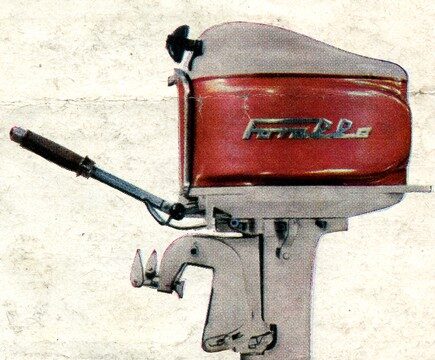 Heckmotor HB 250 Forelle 12 PS - VEB Motoren- und Maschinenbau Berlin