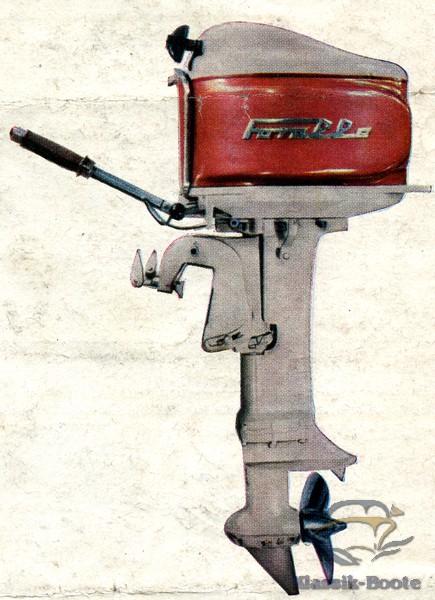 Heckmotor HB 250 Forelle 12 PS - VEB Motoren- und Maschinenbau Berlin