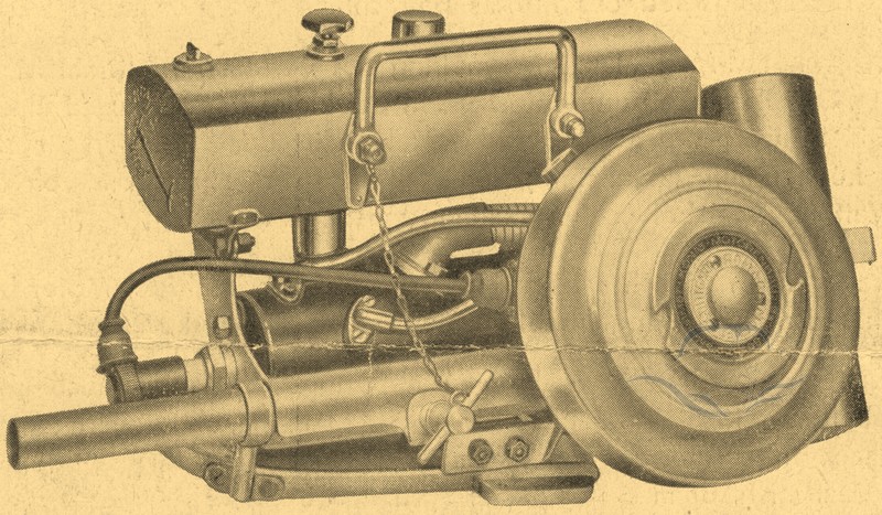 König Seitenbordmotor Typ B 2.5 PS 1930