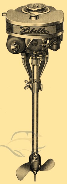 Libelle II 1 Zylinder 2,5 PS Außenbordmotor