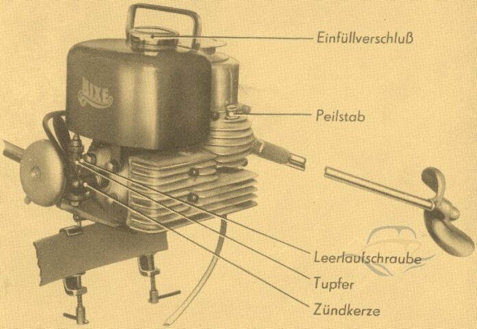 Nixe Seitenbordmotor - VEB Schleifmaschinenwerk Berlin