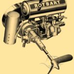 Rotbart Seitenbordmotor 86 ccm