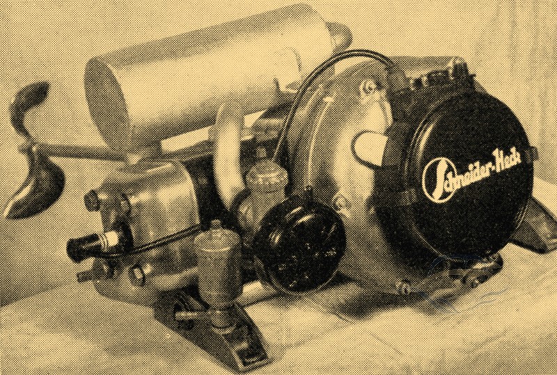 Schneider-Heck E250 - Einbaumotor