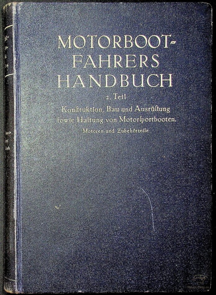 Motorboot-Fahrers Handbuch - Teil 2 - Buchdeckel