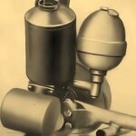 1926 Weiterentwicklung des König Seitenbordmotor - Archiv Klassik-Boote