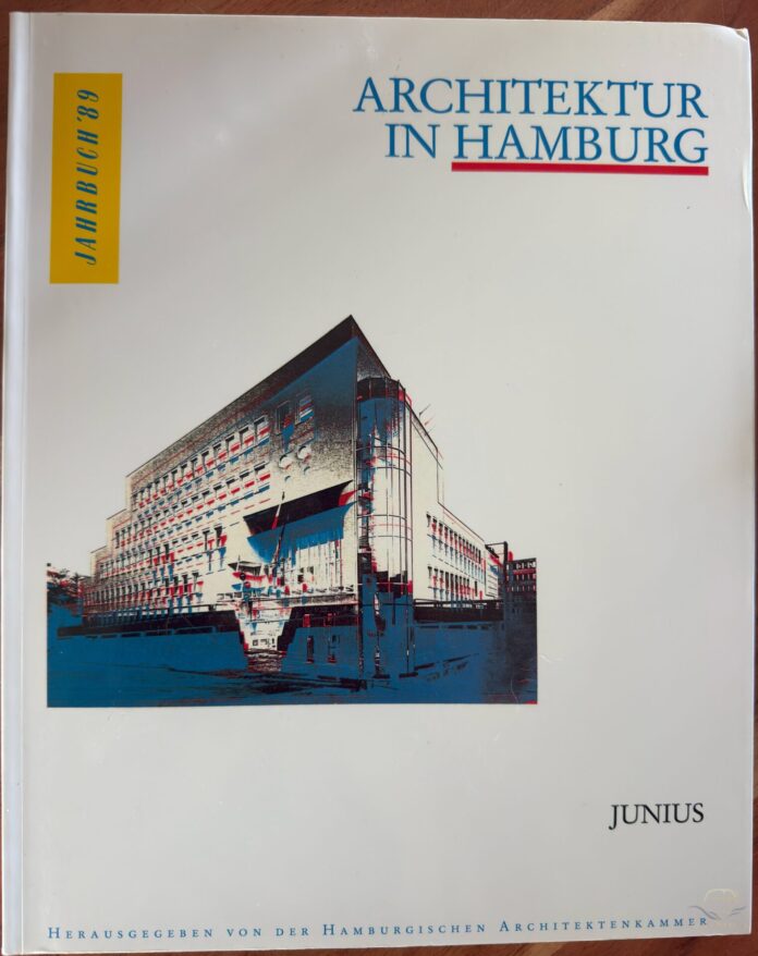 Architektur in Hamburg Jahrgang 1989 - Cover - Verlag Hamburg Architektenkammer