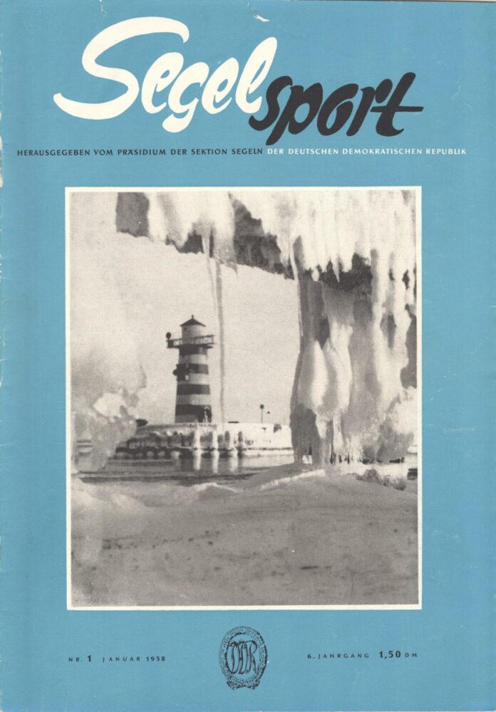 Der Segelsport DTSB BDS- 1958 - Ausgabe 01 001