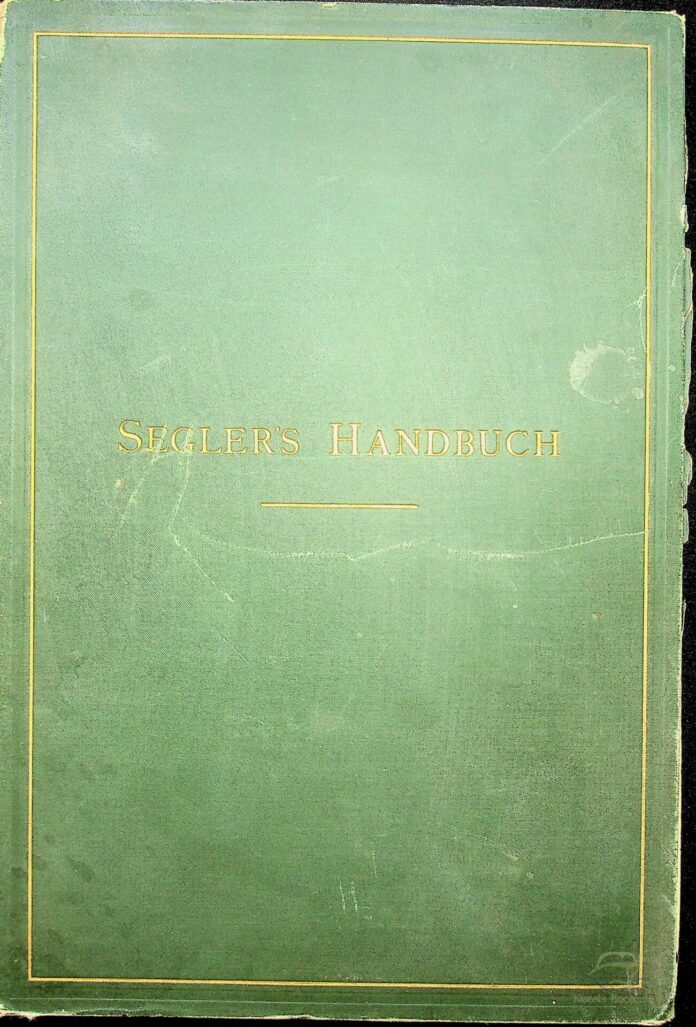 Segler's Handbuch - A. Muchall-Viebrook - 1889 - Cover Segler's Handbuch - A. Muchall-Viebrook - 1889 - Cover