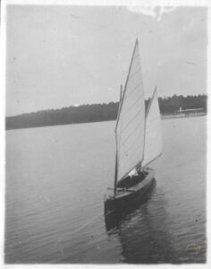 Wippchen 1921 - gebaut vom Eigner Rudolf König in der Werft bei Carl Grund - Riss unbekannt - überlassen von Margrit König