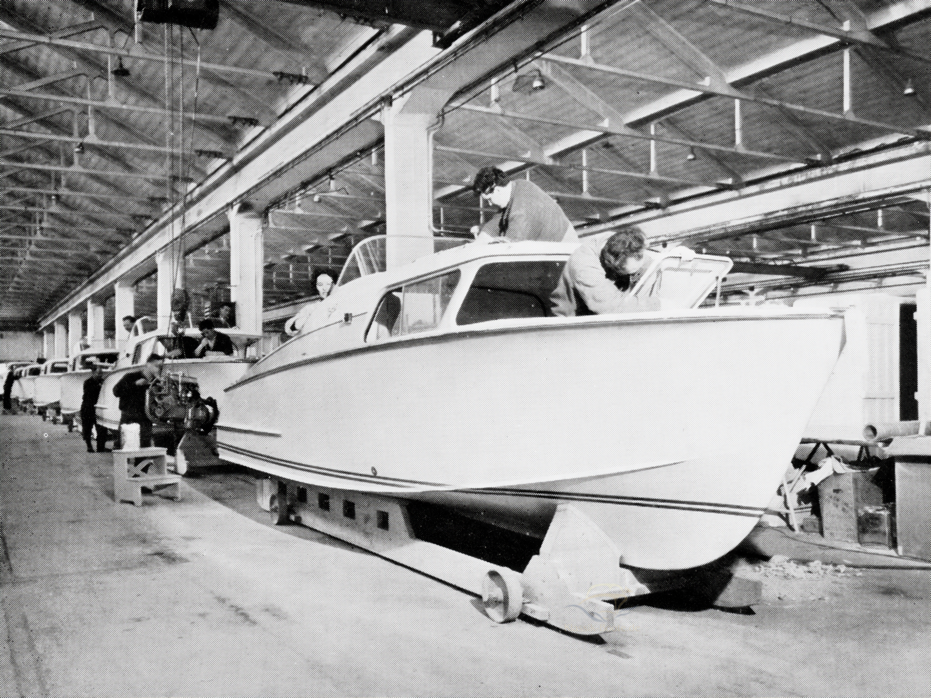 Bora II - CRDA - 1962 - Fertigung