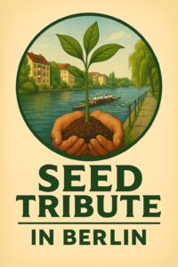 Seed Tribute in Verbindung mit einem Wassersportereignis analog zum Eiertribute - 2025 - KI-generiert mit einem Fehler
