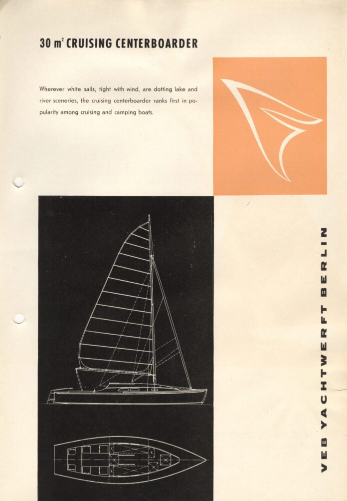 30 m2 Cruising Centerboarder - VEB Yachtwerft Berlin - 1958