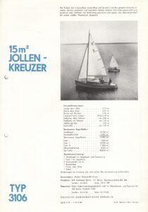 15 m2 Jollen-Kreuzer Typ 3106 - VEB Yachtwerft Berlin - Konstrukteur Drewitz-Rührdanz - 1967_Seite_003