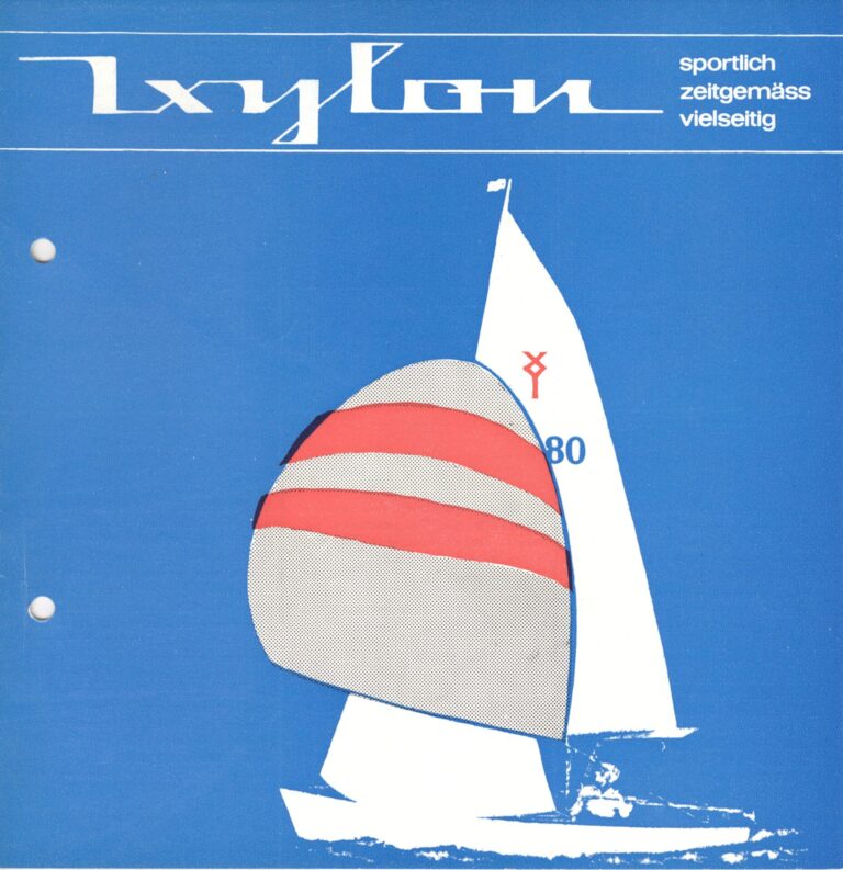 Ixylon Jolle – VEB Yachtwerft Berlin 1980