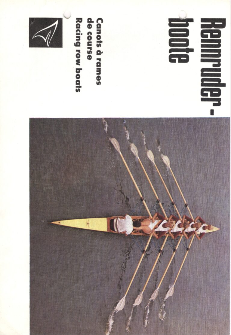 Rennruderboote 02 VaeB Yachtwerft Berlin 1968