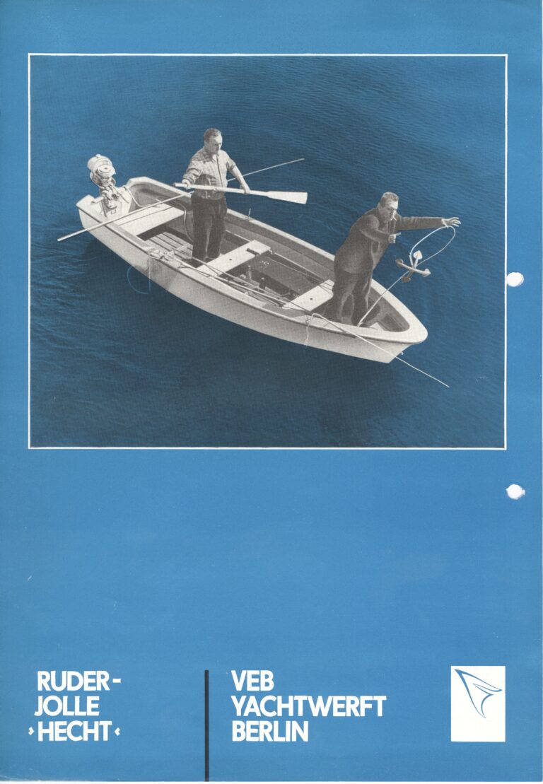 Ruderjolle Hecht Typ 2602 – VEB Yachtwerft Berlin 1967