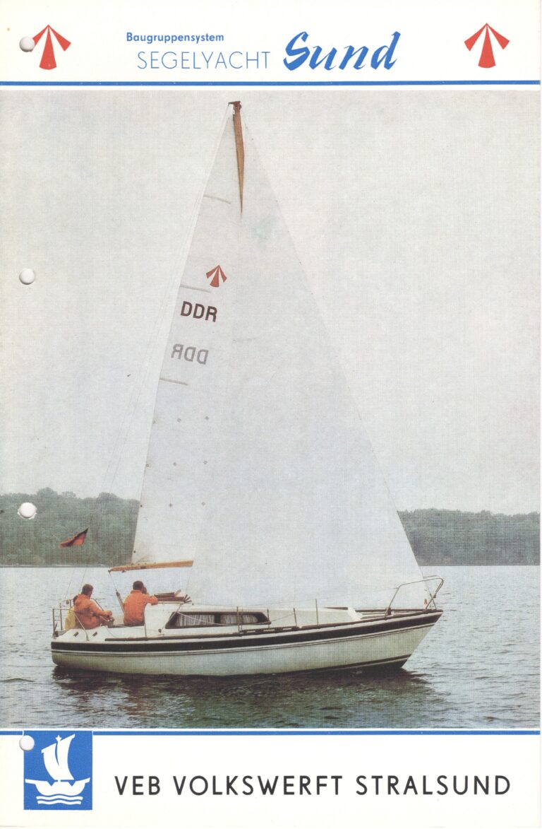 Segelyacht Sund – VEB Volkswerft Stralsund 1985